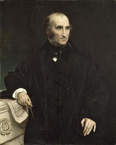 Victor Mottez Portrait of Charles Benvignat, France oil painting art